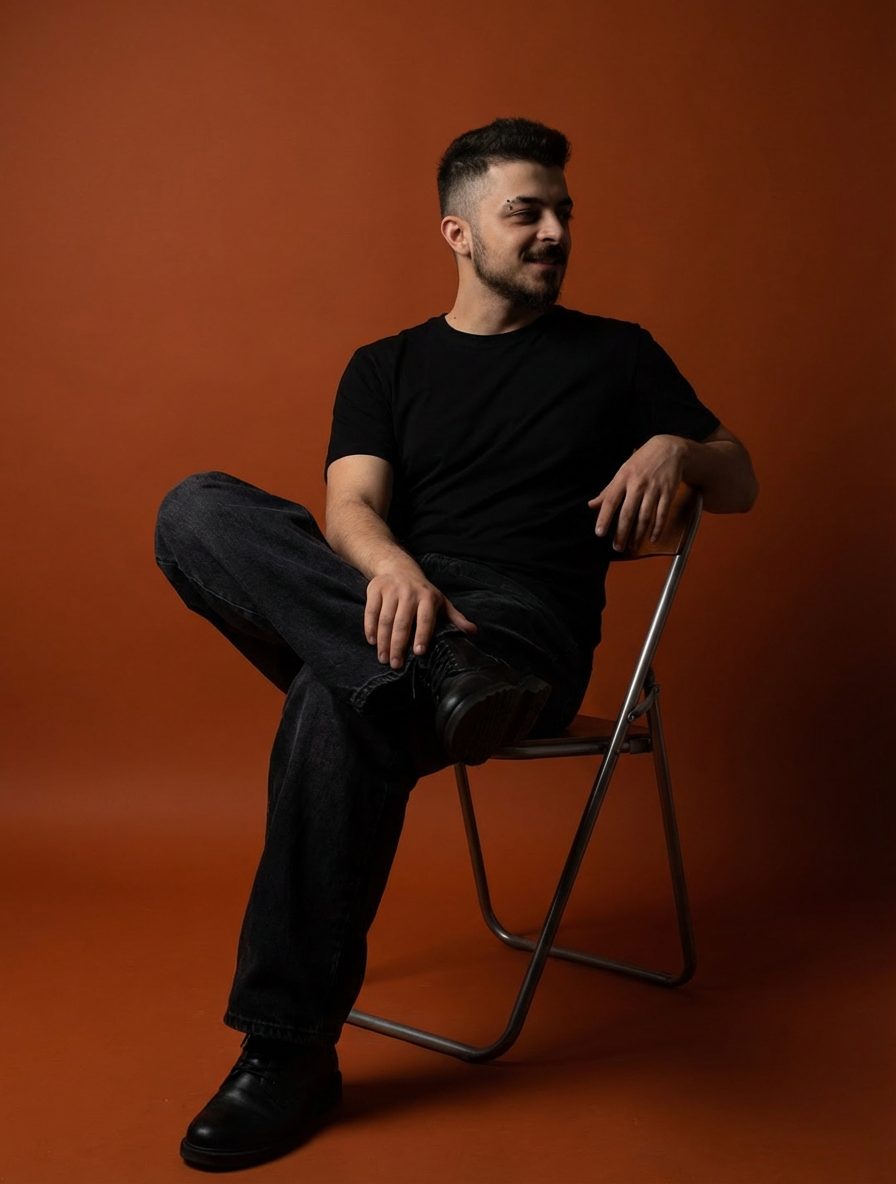 Pars Şahin — stüdyo portresi