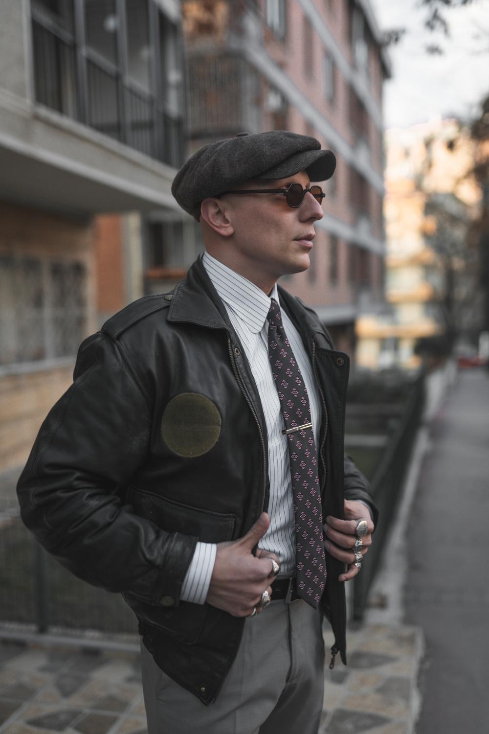 Erdi — Look 02 — Siyah Palto
