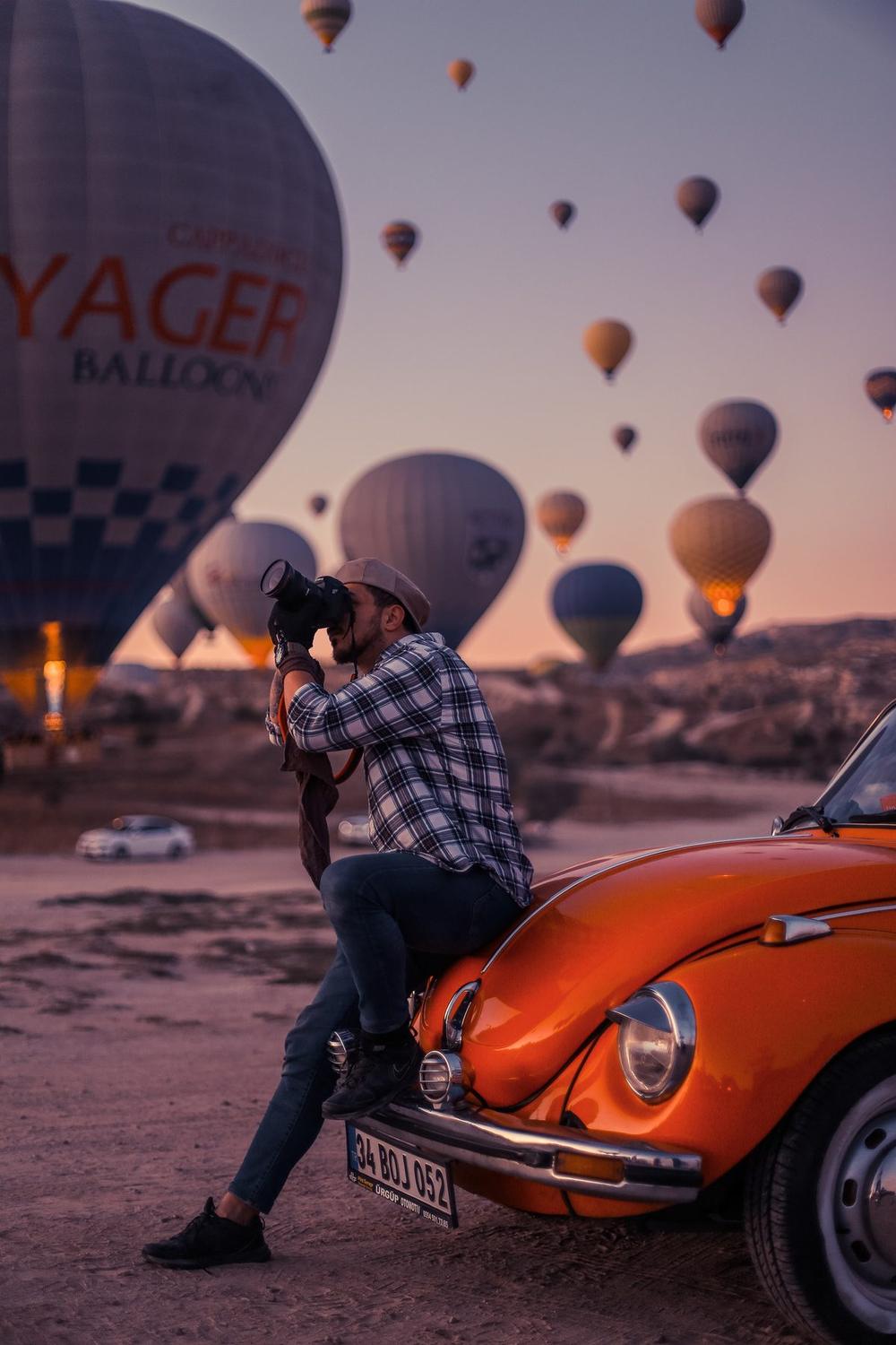Balon hazırlığında sabah