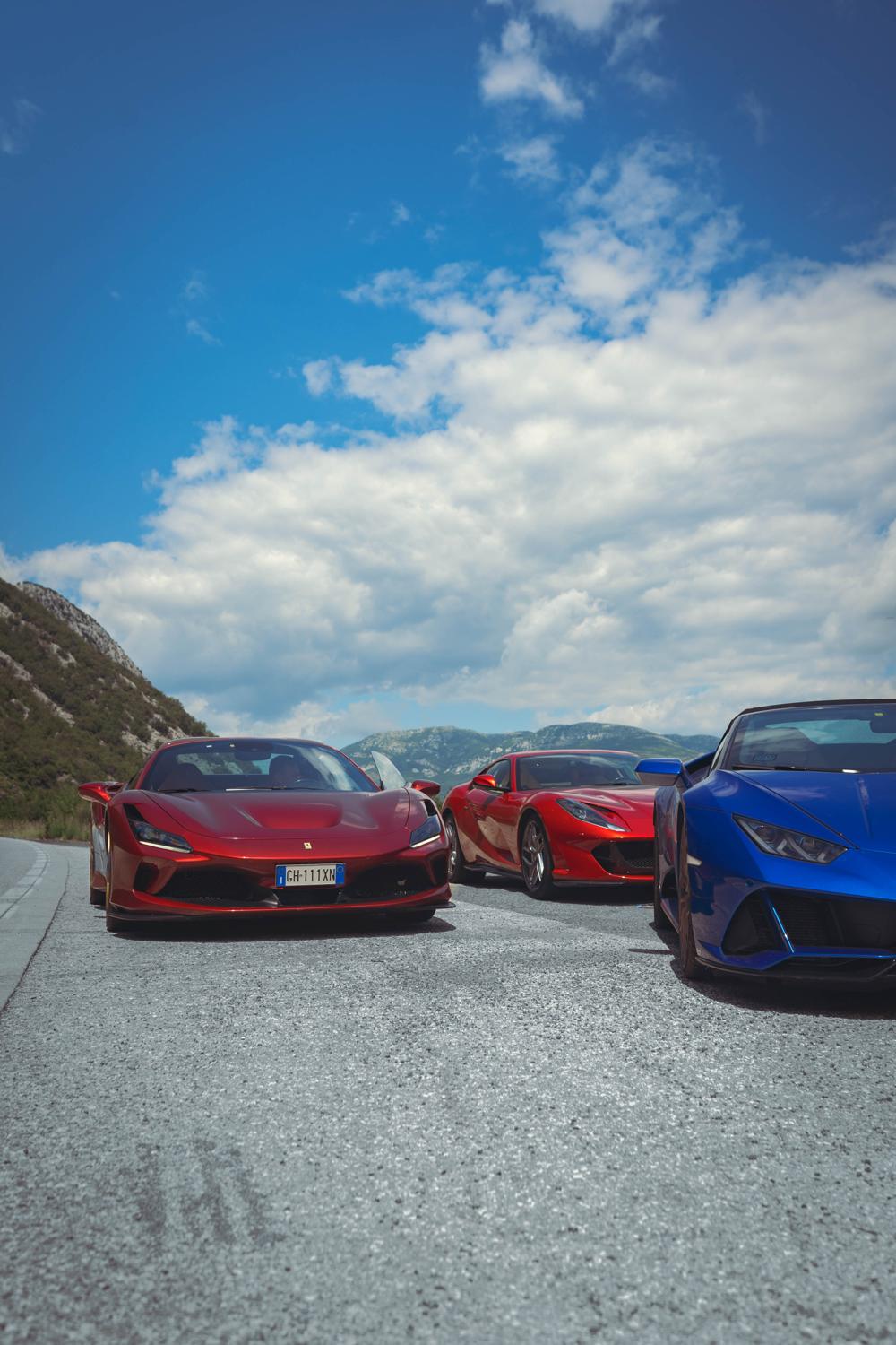 Budva — Lamborghini & Ferrari Series