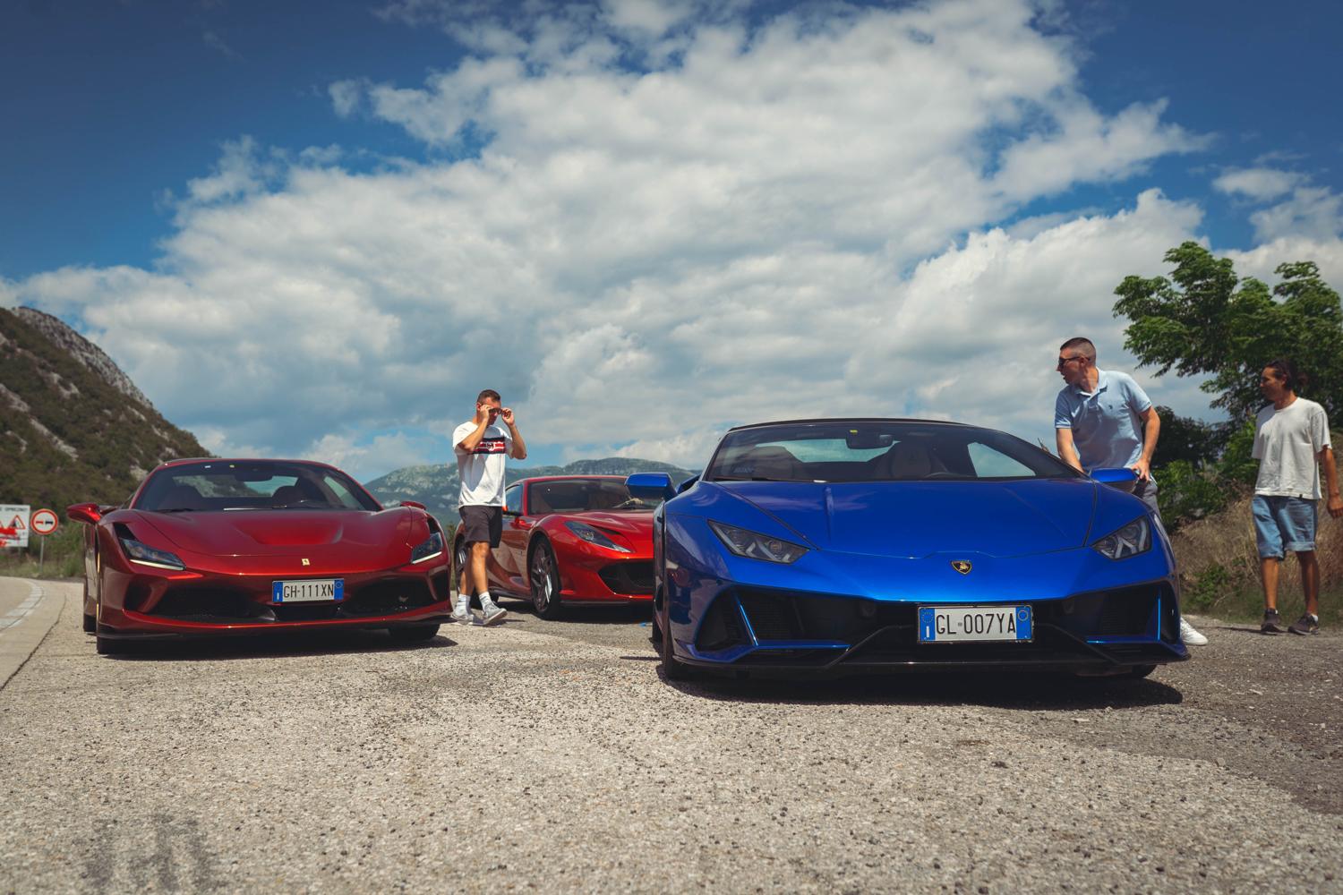 Budva — Lamborghini & Ferrari Series