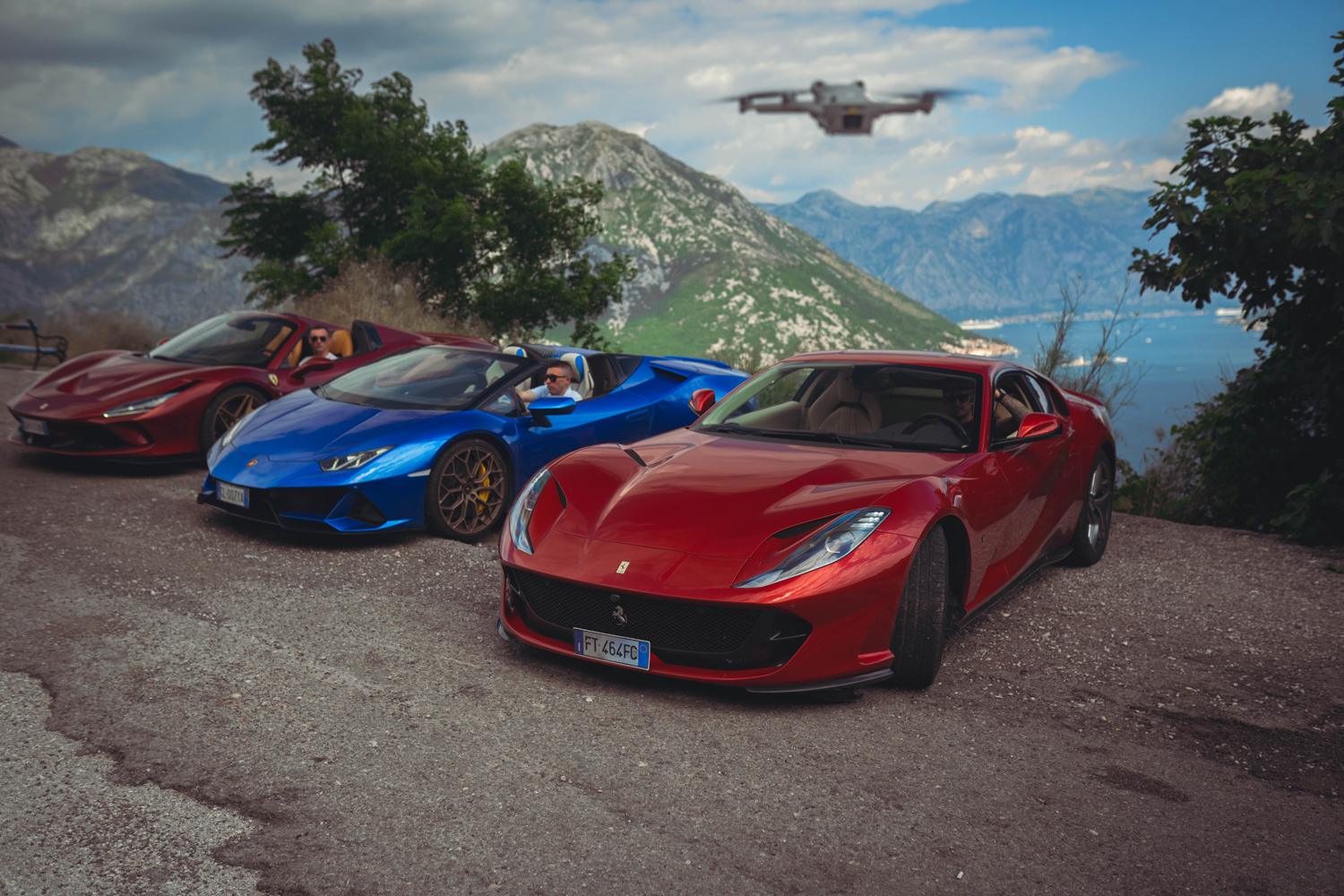 Budva — Lamborghini & Ferrari Series
