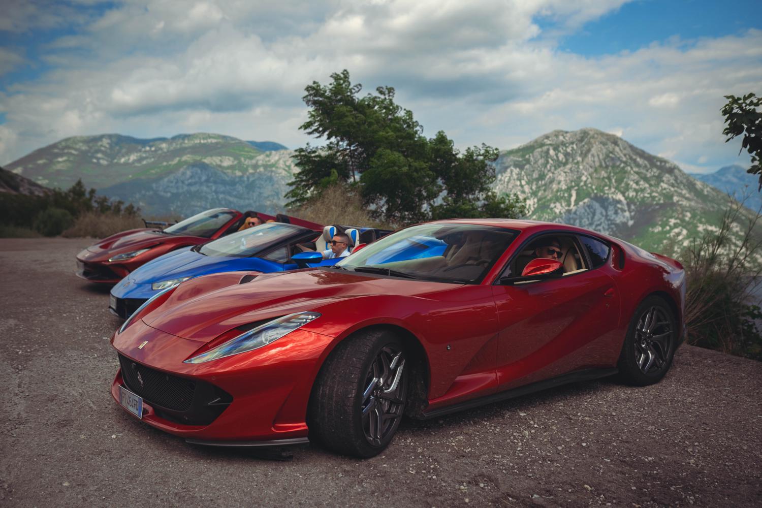Budva — Lamborghini & Ferrari Series