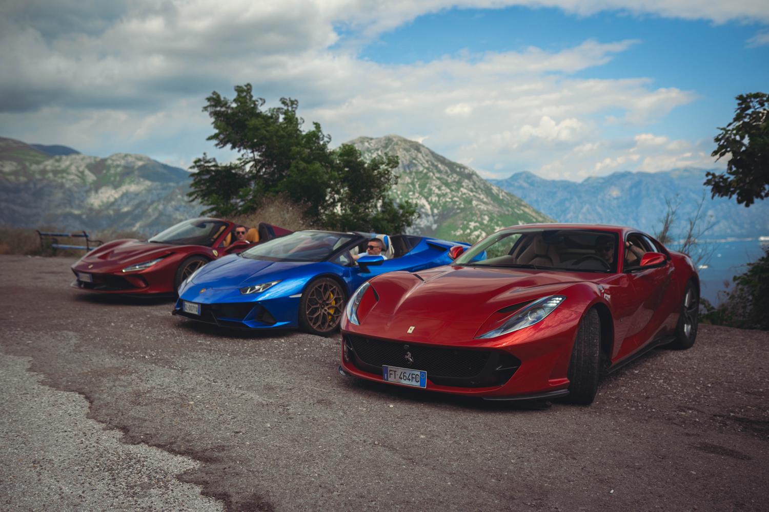 Budva — Lamborghini & Ferrari Series
